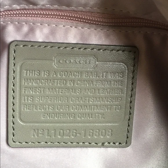 Authentic Coach Kristin Hobo/Crossbody - grey - Picture 8 of 9